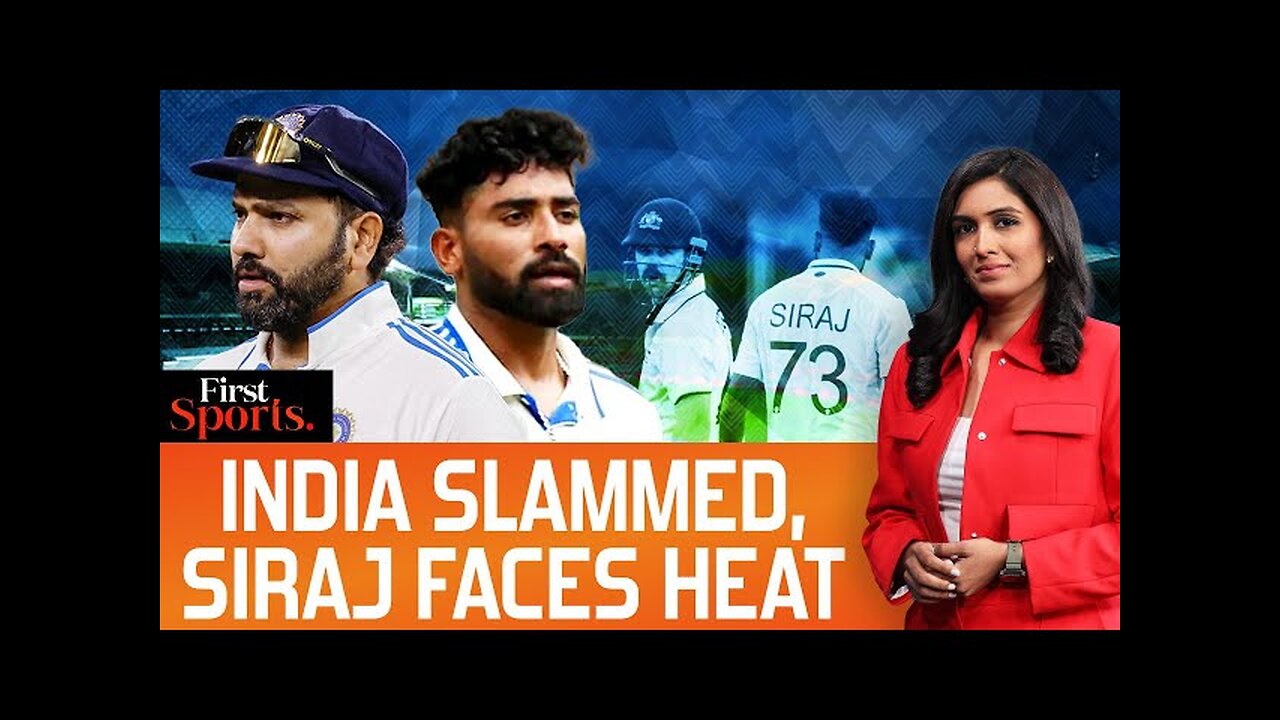 Ind V Aus: India Thrashed For Adelaide, Siraj's Aggression Slammed | First Sports With Rupha Ramani