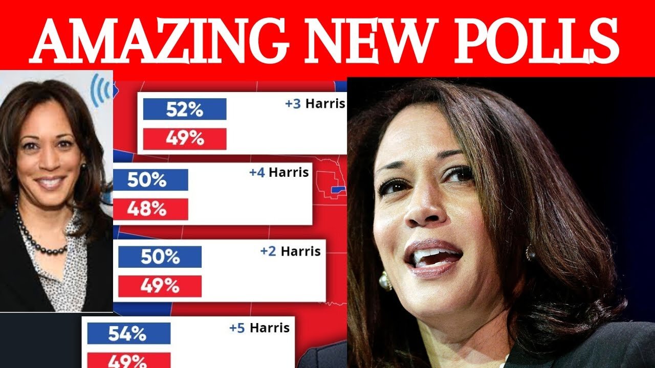 KAMALA HARRIS LEADS IN EVERY SWING STATE, ACCORDING TO LATEST POLL AVERAGES!