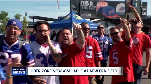 "Uber Zone" announced for Bills games at New Era Field