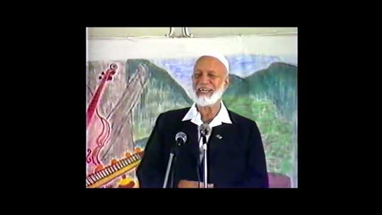 REMASTERED Ahmed Deedat's 'The Quran and the Computer' Lecture l Natal Computer College, Durban, SA