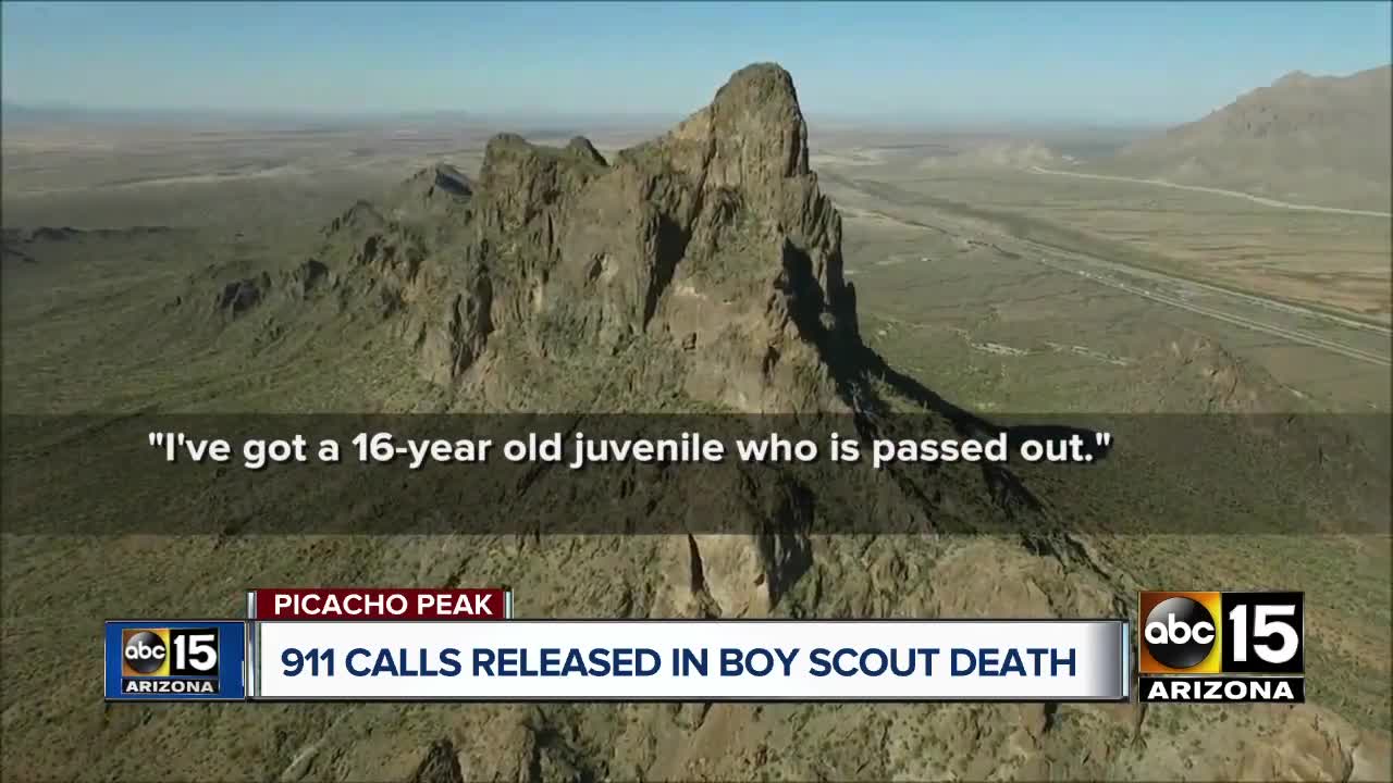 PCSO releases report on death of Boy Scout at Picacho Peak