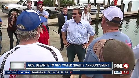 Gov. DeSantis to make water policy announcement in Bonita Springs