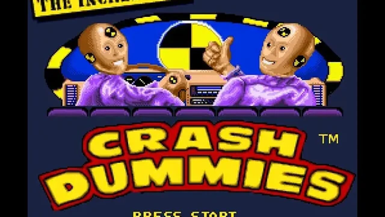 The_Incredible_Crash_Dummies #SNES Arcaplay Arcade Classic Gameplay