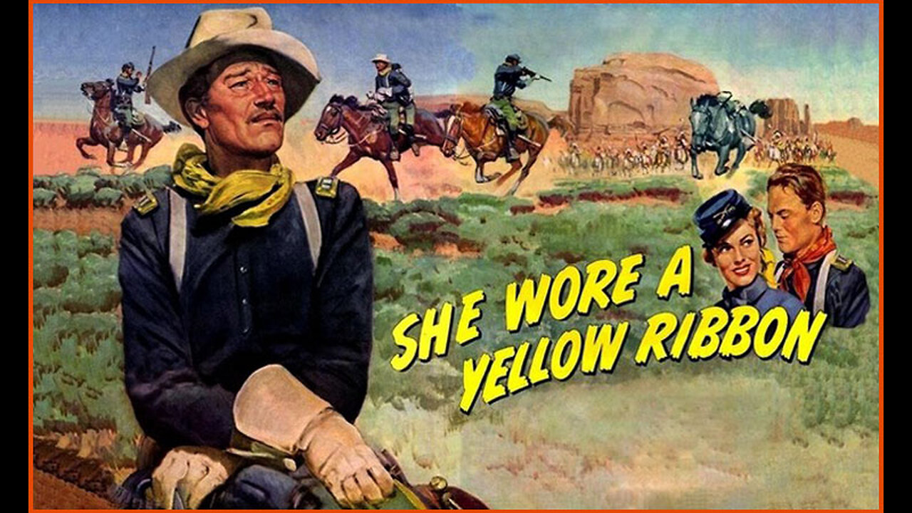 She Wore A Yellow Ribbon (Movie Trailer) 1949