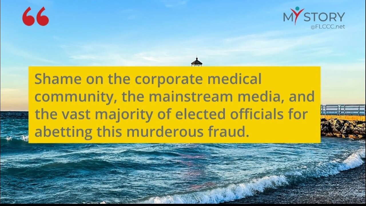 “I will never allow another product from Big Pharma near me!”