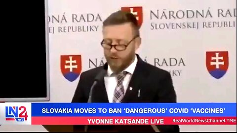 BOMBSHELL NEWS! - SLOVAKIA MOVES TO BAN COVID SHOT. DECLARES PANDEMIC A 'FABRICATED OPERATION' 🔥