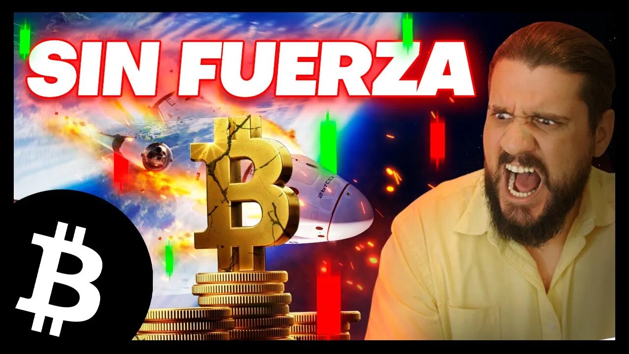 🔴 BITCOIN SE MUESTRA DÉBIL?! (Mucho cuidado!!!) | PRECIO BITCOIN HOY | Análisis #Crypto Diario /V333