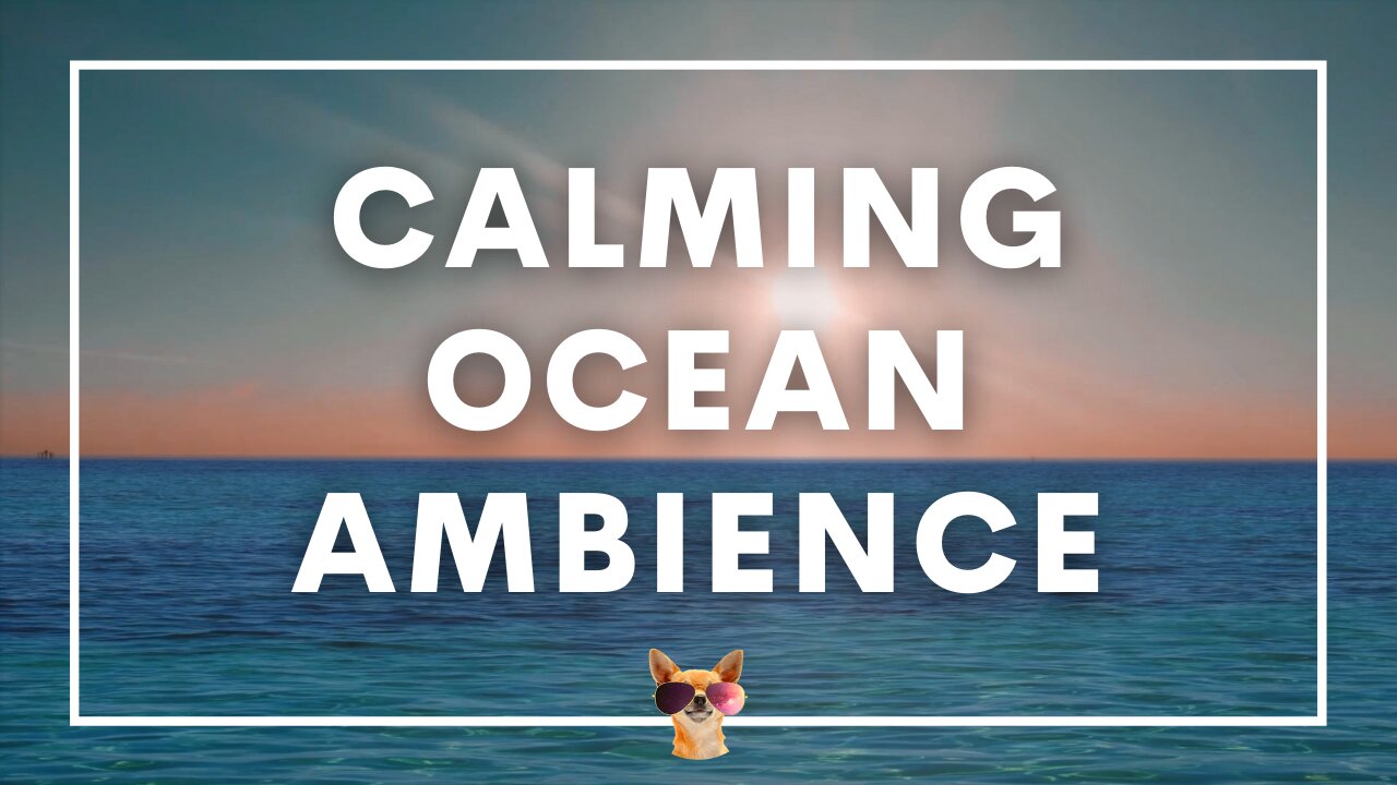 Calming Ocean Waves, Clear Skies | Ambient Sounds | Study, Relax, Meditate, Sleep