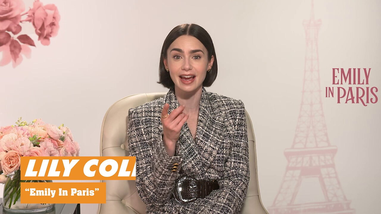Lily Collins Reveals The Season 4 Outfit She Stole From 'Emily in Paris' Set