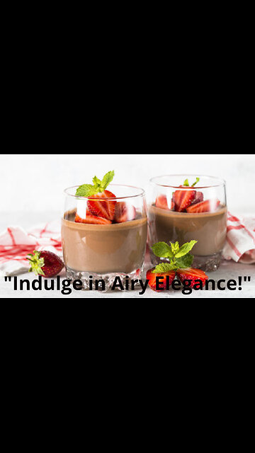 Indulge in Airy Elegance: Mastering Chocolate Mousse with a Burst of Berries