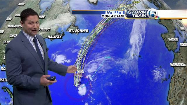 Tropical depression 19 forms in the central Atlantic