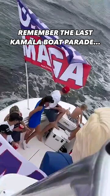 Trump2024 🚢 boat parade