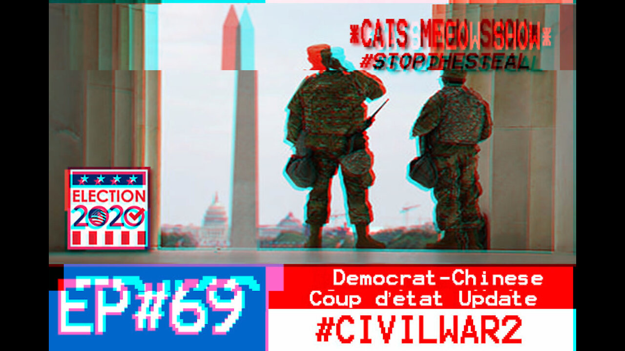 EP69 - CATS MEOW SPECIAL REPORT - DEMOCRAT COUP UPDATE (FRI - 11/13/20)