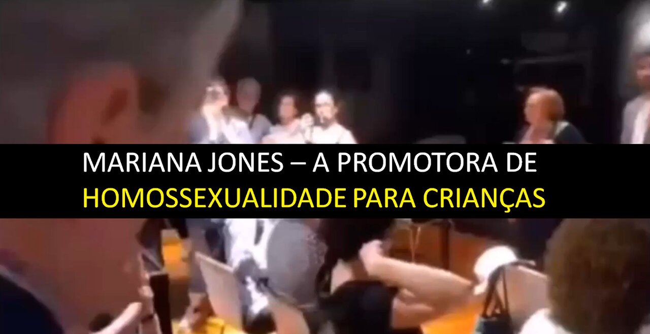 Mariana Jones - escritora e promotora de homossexualidade para crianças