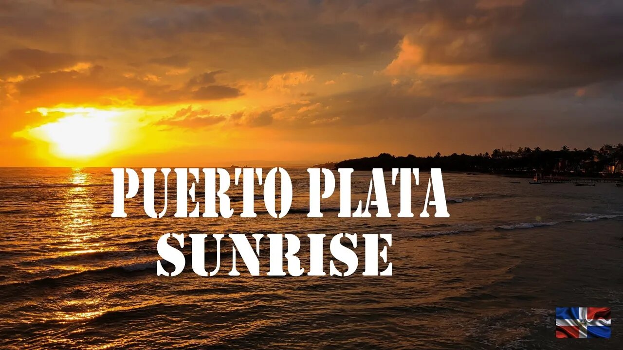 Puerto Plata sunrise, Dominican Republicv