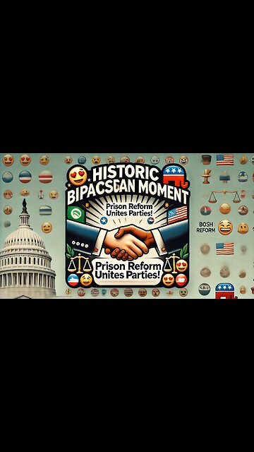 Historic Bipartisan Moment 😮 - Prison Reform Unites Parties! 🤝