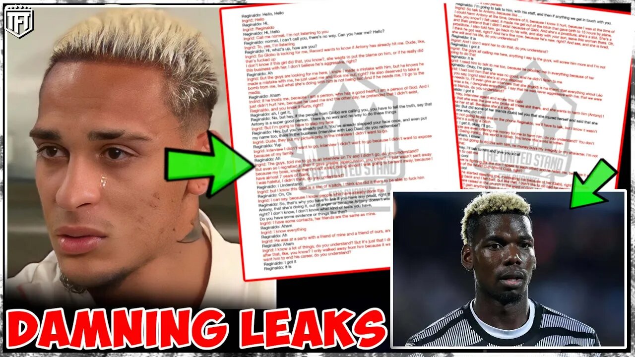 SHOCKING ANTONY CALLS LEAKED😨 Paul Pogba Fails DRUG TEST❌