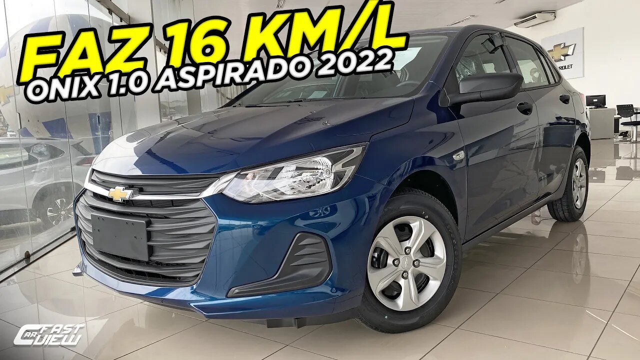 CHEVROLET ONIX 1.0 ASPIRADO FLEX MANUAL 2022! O MELHOR CARRO DE ENTRADA DO MERCADO! 😲