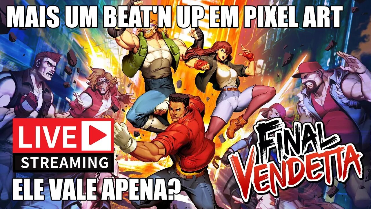 Final Vendetta • Beat 'em up em Pixel Art