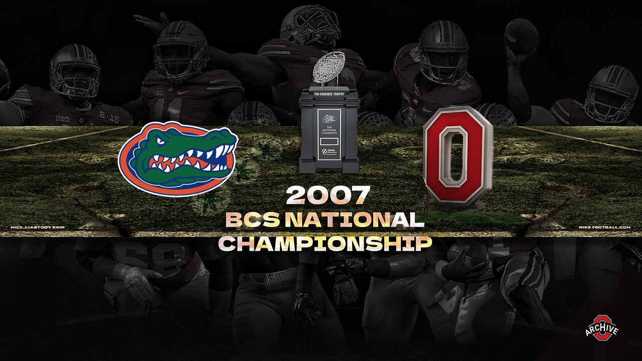 Ohio State vs Florida: BCS National Championship (01.08.2007) [Full Game]