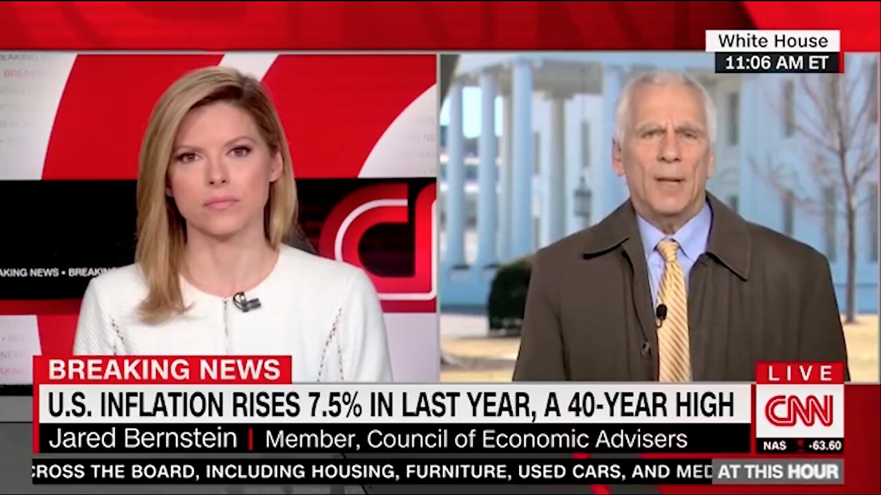 Inflation | Even CNN Reporters Call Out Biden White House's Refusal to Address Inflation