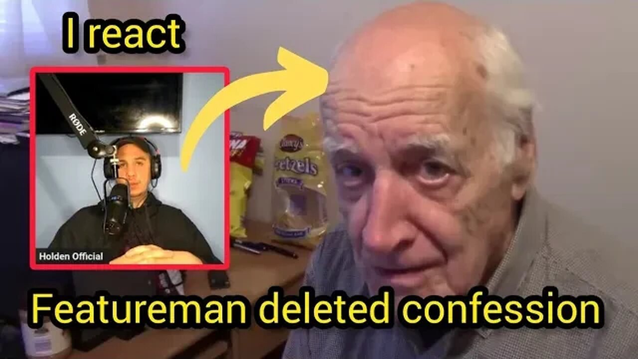 Featureman full DELETED confession video (did he actually say this?) - reaction video 🤢