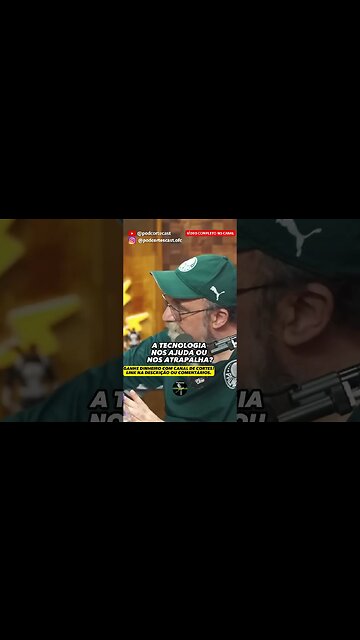 A TECNOLOGIA AJUDA OU ATRAPALHA? #shorts #tecnologia #tecnología #nicolelis #inteligenciaartificial