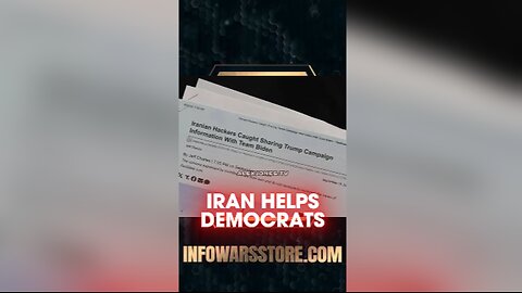 Alex Jones: Iran Hacks Trump, Feeds Info To Kamala - 9/19/24