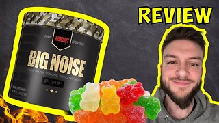 Redcon1 Big Noise Sour Gummy Bear Pre Workout Review