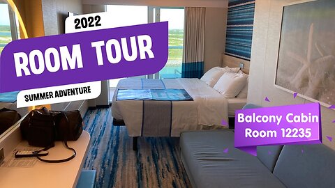 Carnival Mardi Gras Balcony Room 12235 | Room Tour | Cabin Tour | Travel Vlog