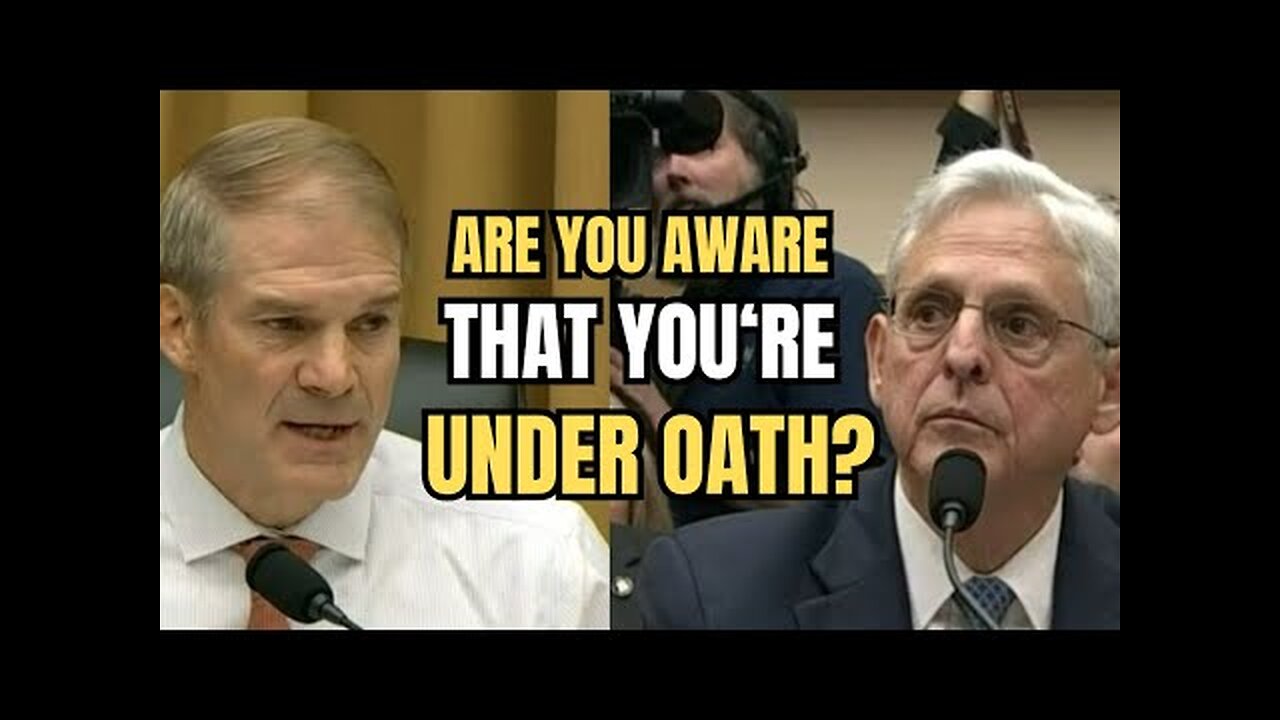 Jim Jordan Grills Merrick Garland for Interference and More DOJ Corruption