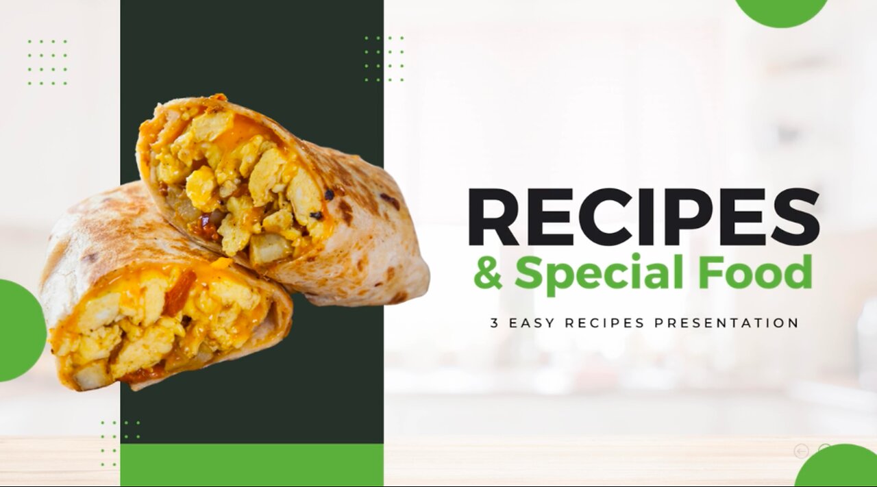 3 Breakfast Burritos with Scrambled Eggs Recipes