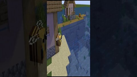 Happy Bee Animation Minecraft Short