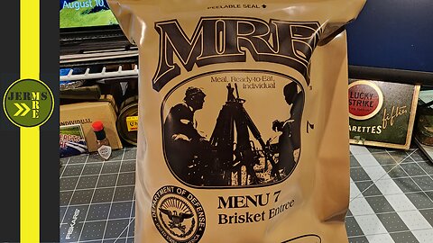 2010 US MRE Menu #7 Brisket Entree MRE Review