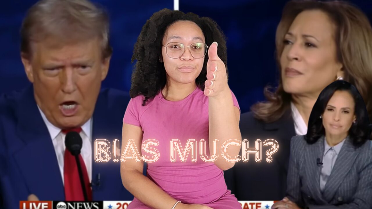 Kamala's Sorority Sister Was A Moderator | 2024 Trump Vs Harris Debate