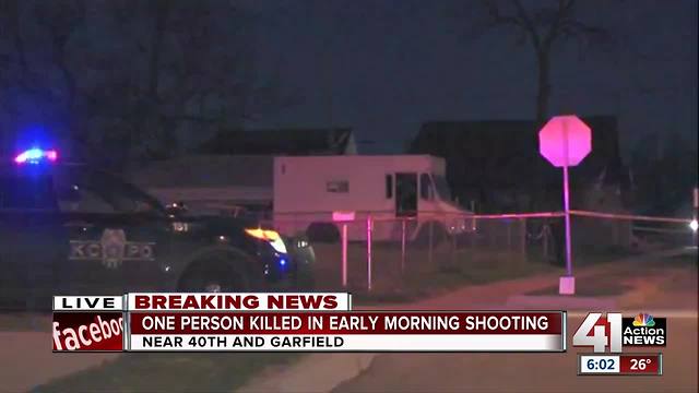 Man shot, killed at 40th and Garfield in KCMO