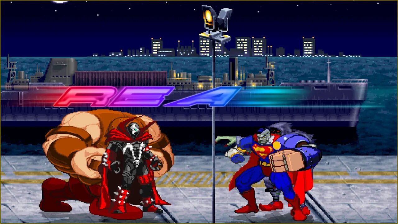 Mugen: Spawn/Juggernaut vs Cyborg Superman/Wraith