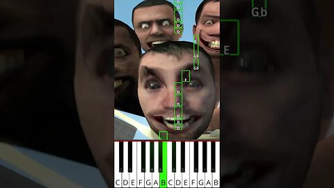 skibidi toilet 24 - Octave Piano Tutorial