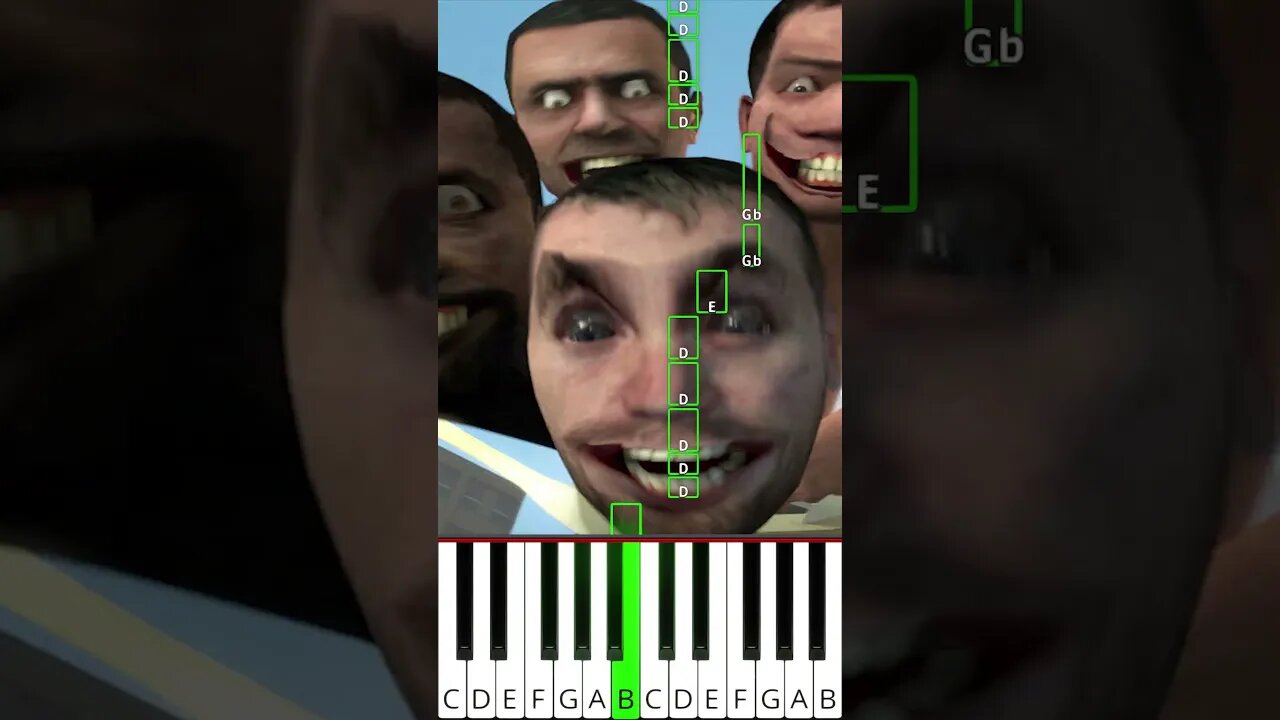 skibidi toilet 24 - Octave Piano Tutorial