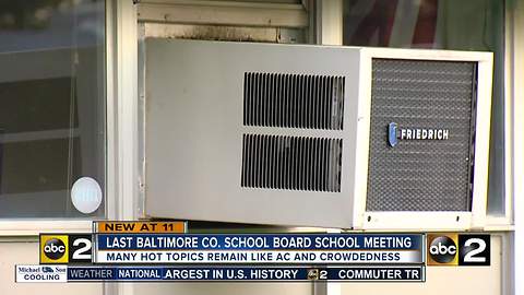 13 Baltimore County schools to begin year without A/C