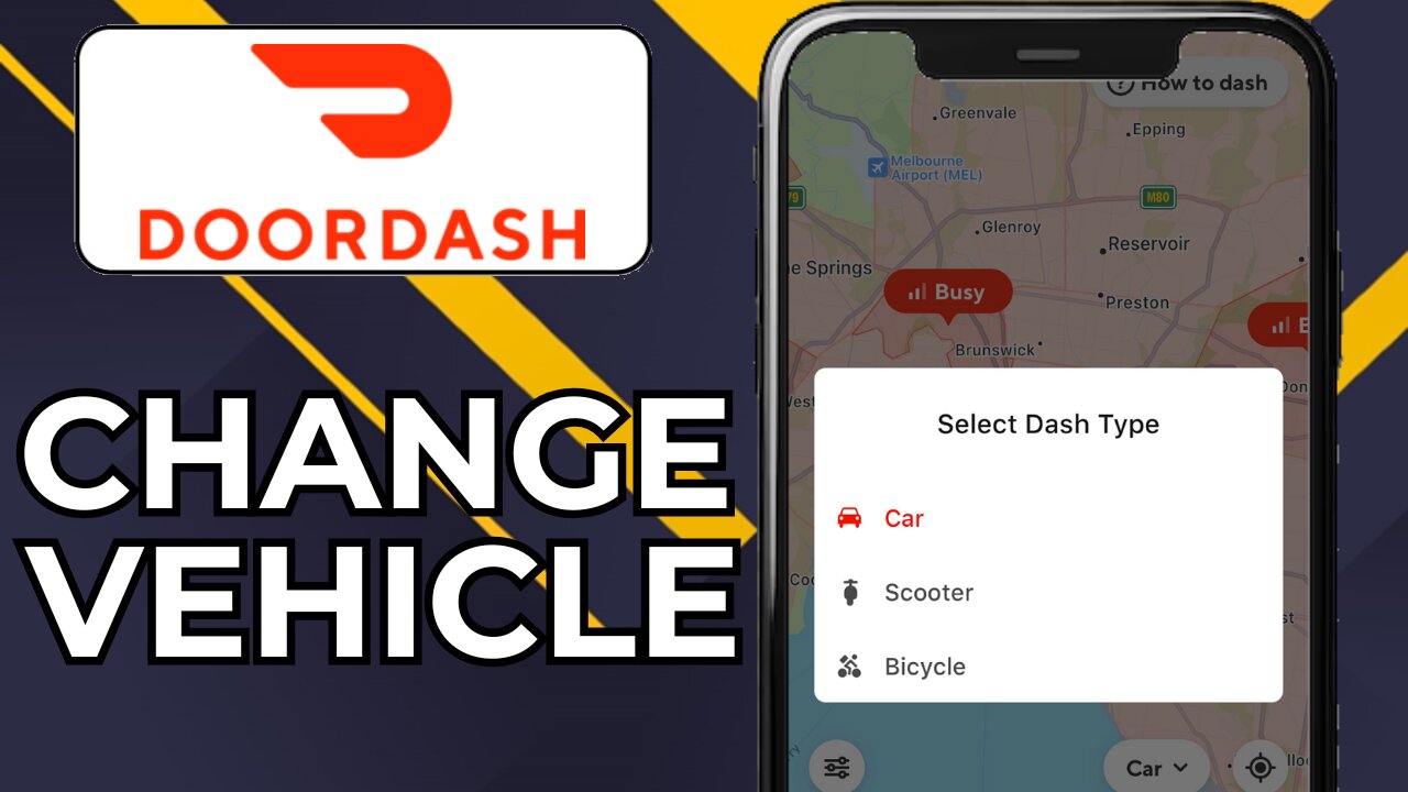 HOW TO CHANGE VEHICLE ON DOORDASH