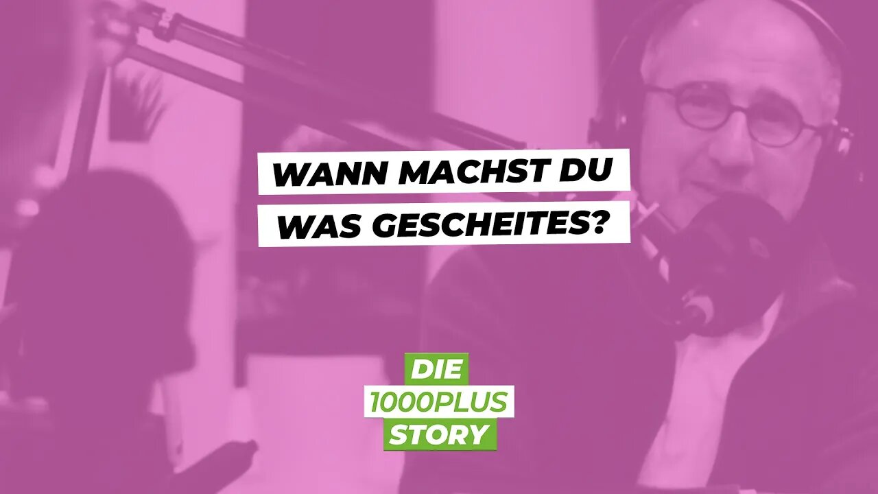 Wann machst du endlich was Gescheites? #shorts #podcast #episode07