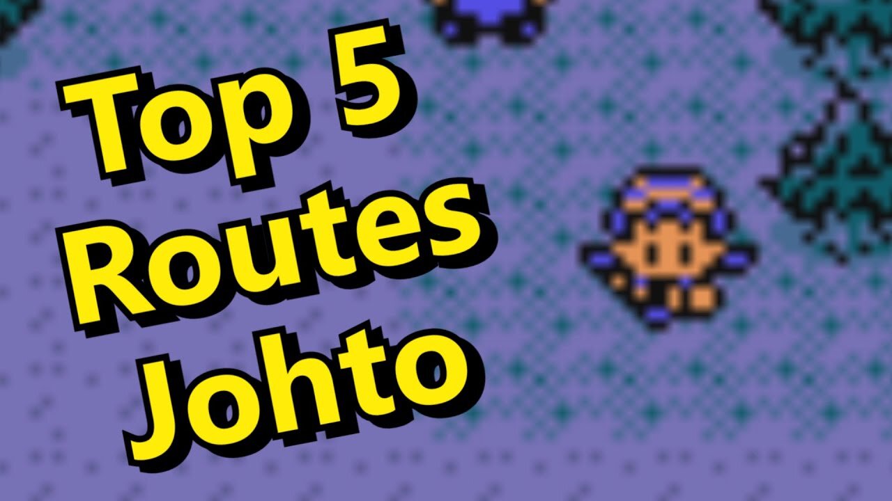 Pointless Top 5: Routes in Pokemon Gold Silver Crystal (HeartGold SoulSilver) - ABrandonToThePast