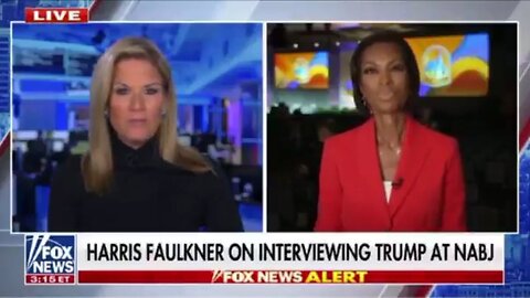 'It Did Get A Little Chippy!' Harris Faulkner On Co-Moderating Heated Trump Q&A At NABJ Conference