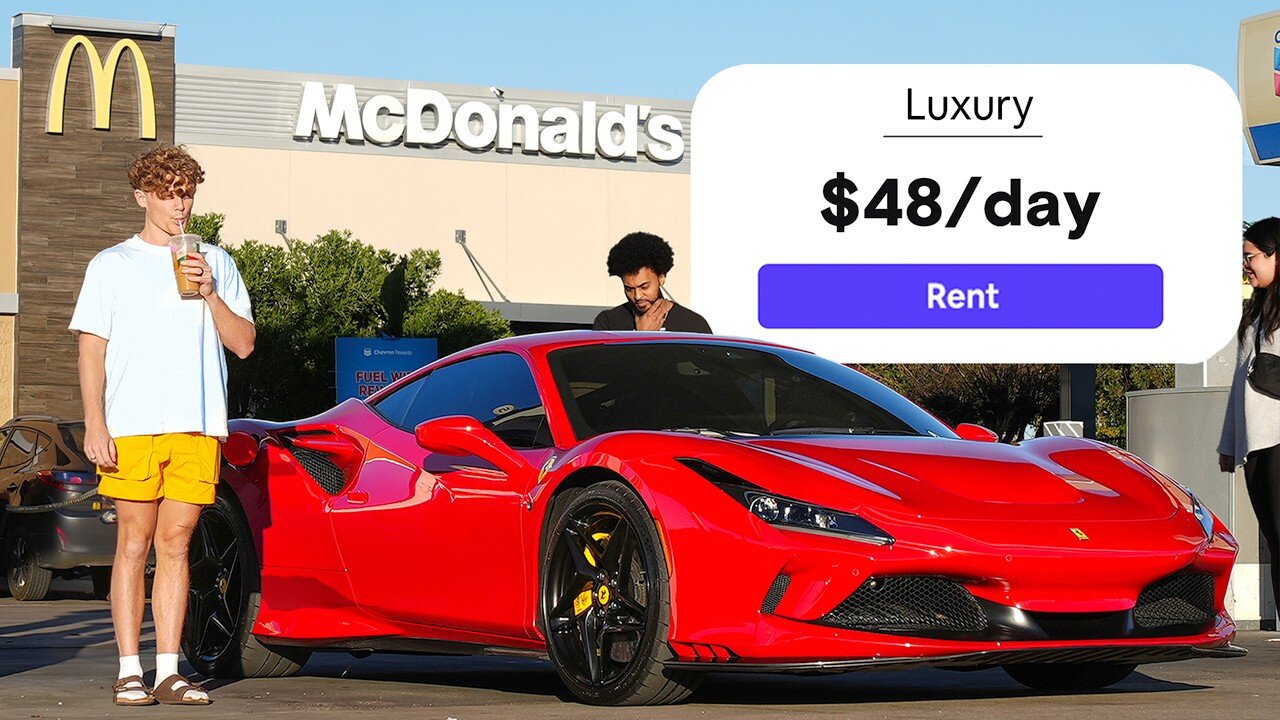 I Spent 100 Hours in Luxury Rental Cars!!!!