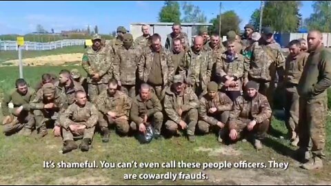 Ukrainian POW´s explaining the "situation" at the front line