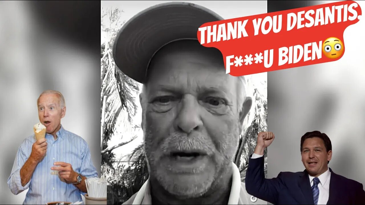 Florida Man Praised DeSantis For Following Hurricane UNLEASHED On Joe Biden "You Piece of S*****