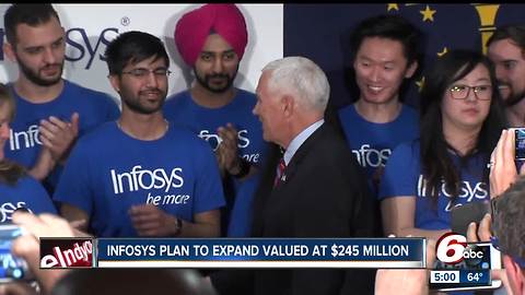 Infosys plans to build an education training center at the site of the old Indianapolis airport