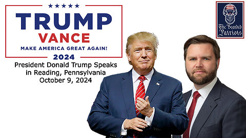 President Donald Trump Speaks in Reading, Pennsylvania (October 9, 2024)