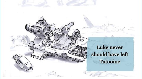 How to Draw Star Wars: Luke Skywalker's Landspeeder (Quick Drawing))